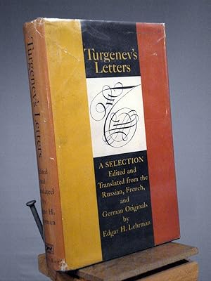 Seller image for Turgenev's Letters for sale by Henniker Book Farm and Gifts