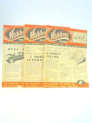 Imagen del vendedor de Hobbies Weekly Three Issues February-March 1954 Vol. 117 Nos. 3041, 3042, 3044 a la venta por World of Rare Books