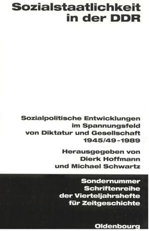 Seller image for Sozialstaatlichkeit in der DDR for sale by BuchWeltWeit Ludwig Meier e.K.