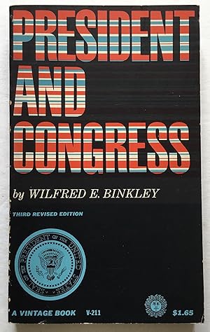 Imagen del vendedor de President and Congress. a la venta por Monkey House Books