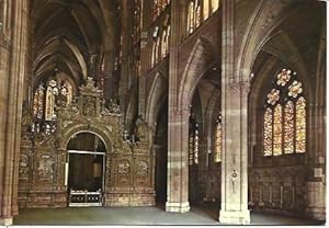 Bild des Verkufers fr POSTAL L00303: Nave central de la Catedral de Leon zum Verkauf von EL BOLETIN