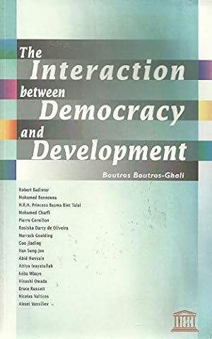 Seller image for The Interaction Between Democracy and Development for sale by Ammareal
