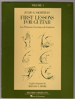 Imagen del vendedor de First Lessons for Guitar: Volume 1 (Las Primeras Lecciones de Guitarra) a la venta por Lake Country Books and More