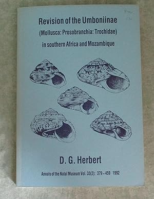 Revision of the Umboniinae tribe Trochini (Mollusca: Prosobranchia: Trochidae) in southern Africa...