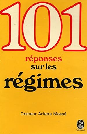 Bild des Verkufers fr 101 rponses sur les rgimes / Dr Moss, Arlette / Rf8703 zum Verkauf von Ammareal