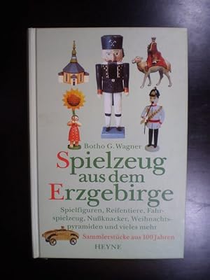 Spielzeug aus dem Erzgebirge. Spielfiguren, Reifentiere, Fahrspielzeug, Nussknacker, Weihnachtspy...