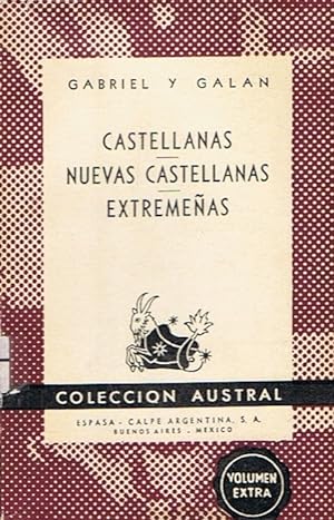 Seller image for CASTELLANAS * NUEVAS CASTELLANAS * EXTREMEAS. for sale by Librera Torren de Rueda