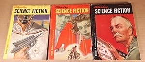 Image du vendeur pour Astounding Science Fiction - March, April & May 1952 - ( 3 Pulps ) - Featuring all 3 Installments of "Gunner Cade" by Cyril Judd (Cyril M Kornbluth) + Blood's a Rover, Dumb Waiter, Man Down, Next Door, Star Tracks, Radiation, Fast Falls the Eventide, + mis en vente par Nessa Books