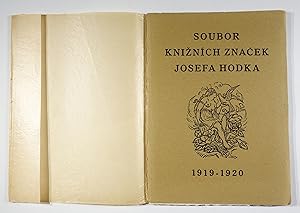 Bild des Verkufers fr Soubor kniznich znacek Josefa Hodka 1919-1920 zum Verkauf von Versandantiquariat Christine Laist