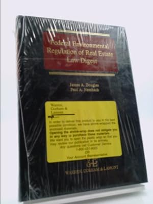 Bild des Verkufers fr Federal Environmental Regulation of Real Estate Law Digest zum Verkauf von ThriftBooksVintage