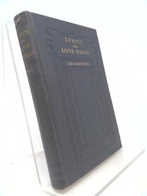 Image du vendeur pour Lyrics and Love Songs mis en vente par ThriftBooksVintage