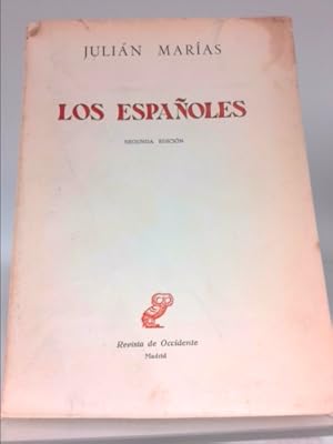 Bild des Verkufers fr Los españoles (Jovellanos: concordia y discorida de España - Isla y Moratn - España y Europa en Moratn - Baza de espadas - El claro var n Don Ram n Menendez Pidal -Enrique Lafuente, hombre del 9 zum Verkauf von ThriftBooksVintage