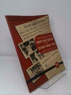 Image du vendeur pour New York Herald Tribune Front Page History of the Second World War mis en vente par ThriftBooksVintage