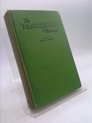 Seller image for The Toastmasters Manual by Donahue, Harold W for sale by ThriftBooksVintage