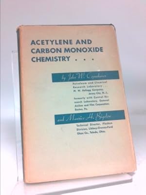 Seller image for Acetylene And Carbon Monoxide Chemistry for sale by ThriftBooksVintage