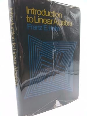 Seller image for Introduction to linear algebra. Under the editorship of Carl B. Allendoerfer. for sale by ThriftBooksVintage