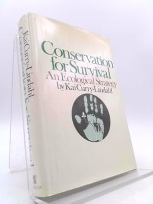 Bild des Verkufers fr Conservation for Survival an Ecological Strategy zum Verkauf von ThriftBooksVintage