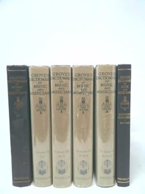 Imagen del vendedor de Grove's Dictionary of Music and Musicians (Six Volumes Complete | Third Edition) a la venta por ThriftBooksVintage