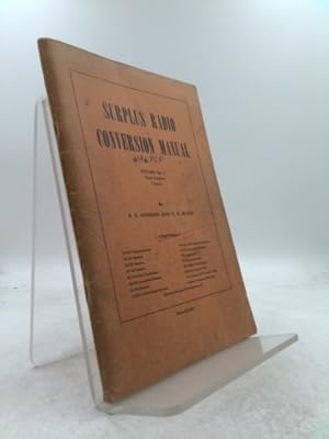 Bild des Verkufers fr Surplus Radio Conversion Manual Volume 1 2ND Edition zum Verkauf von ThriftBooksVintage