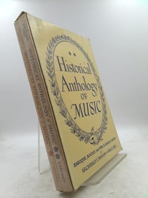 Seller image for Historical Anthology of Music: Baroque, Rococo, and Pre-Classical Music, Volume 2 for sale by ThriftBooksVintage