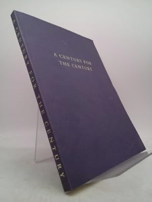 Bild des Verkufers fr A Century for the Century: Fine Printed Books 1900-1999 zum Verkauf von ThriftBooksVintage