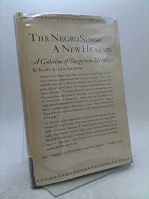 Bild des Verkufers fr The Negro Sings a New Heaven zum Verkauf von ThriftBooksVintage