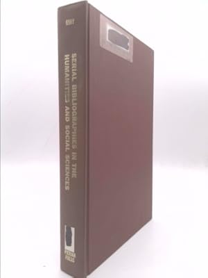 Bild des Verkufers fr Serial Bibliographies in the Humanities and Social Sciences zum Verkauf von ThriftBooksVintage