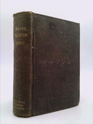 Seller image for MAINE STATE YEAR-BOOK AND LEGISLATIVE MANUAL, FOR THE YEAR 1880-81. for sale by ThriftBooksVintage