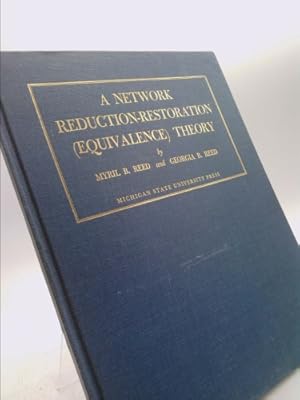 Image du vendeur pour A network reduction-restoration (equivalence) theory, mis en vente par ThriftBooksVintage