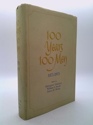 Image du vendeur pour 100 YEARS 100 MEN 1871-1971 mis en vente par ThriftBooksVintage