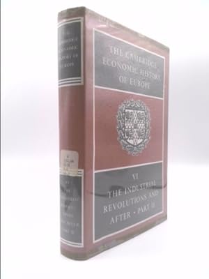 Bild des Verkufers fr The Cambridge Economic History Vol VI, Part II zum Verkauf von ThriftBooksVintage