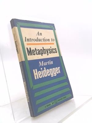 Bild des Verkufers fr Metaphysics, An Introduction to zum Verkauf von ThriftBooksVintage