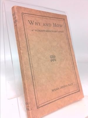 Seller image for Why and how of Woman's Missionary Union for sale by ThriftBooksVintage