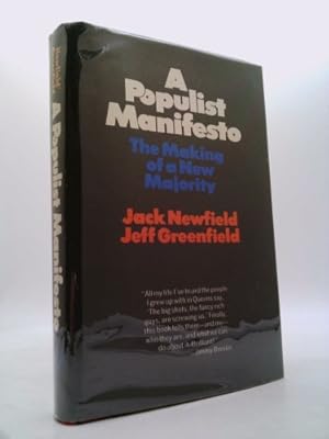 Bild des Verkufers fr A Populist Manifesto: The Making of a New Majority zum Verkauf von ThriftBooksVintage