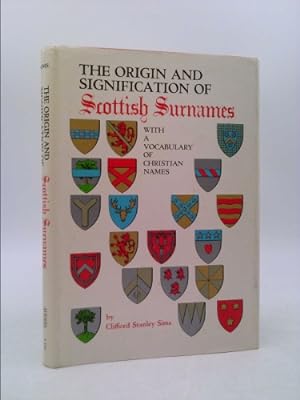 Seller image for Origin & Signification of Scottish Surnames for sale by ThriftBooksVintage