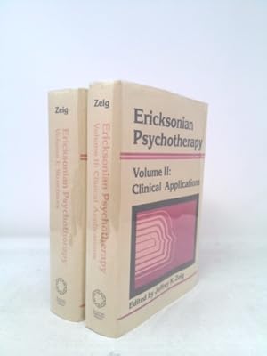 Bild des Verkufers fr Ericksonian Psychotherapy 2 Volume Set zum Verkauf von ThriftBooksVintage