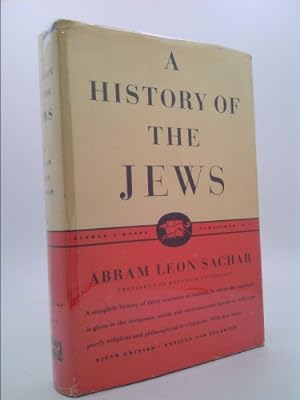 Bild des Verkufers fr History of Jews zum Verkauf von ThriftBooksVintage