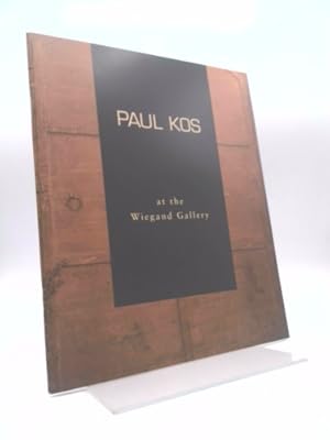 Bild des Verkufers fr Paul Kos at the Wiegand Gallery. zum Verkauf von ThriftBooksVintage