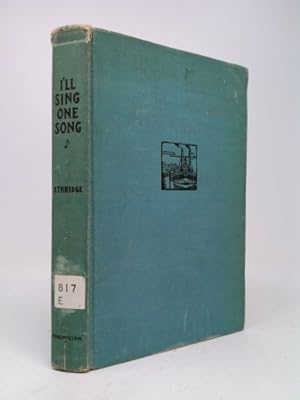 Seller image for I'll sing one song for sale by ThriftBooksVintage