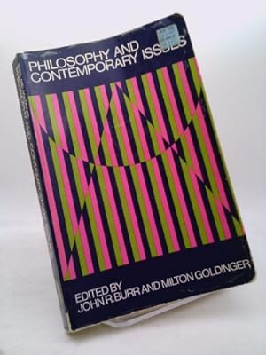 Imagen del vendedor de Philosophy and Contemporary Issues a la venta por ThriftBooksVintage