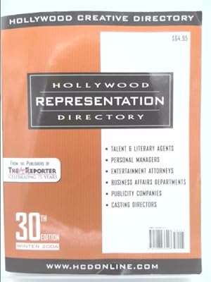 Seller image for Hollywood Representation Directory: Winter 2006 for sale by ThriftBooksVintage