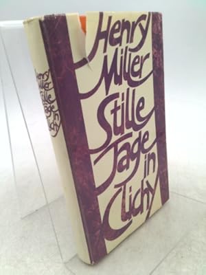 Bild des Verkufers fr Henry Miller: Stille Tage in Clichy zum Verkauf von ThriftBooksVintage