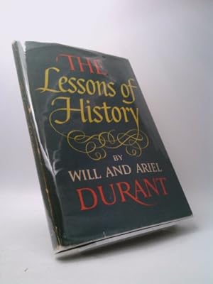 Imagen del vendedor de The Lessons of History by Will Durant(1998-04-01) a la venta por ThriftBooksVintage