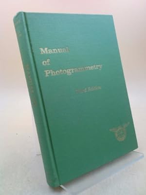 Bild des Verkufers fr Manual of Photogrammetry: Volume I: 3rd Edition zum Verkauf von ThriftBooksVintage