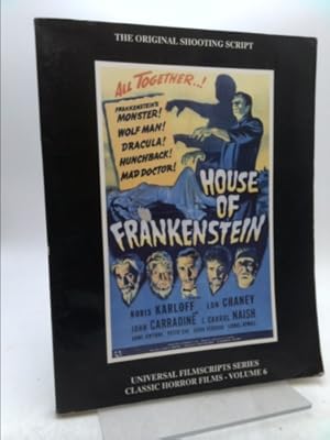 Seller image for Magicimage Filmbooks Presents House of Frankenstein: The Original 1944 Shooting Script for sale by ThriftBooksVintage