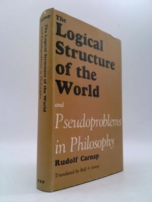 Seller image for The Logical Structure of the World and Pseudoproblems in Philosophy for sale by ThriftBooksVintage