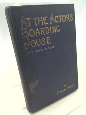 Bild des Verkufers fr At the Actors' Boarding House and Other Stories zum Verkauf von ThriftBooksVintage