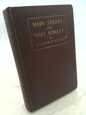 Immagine del venditore per Main Street and Wall Street venduto da ThriftBooksVintage