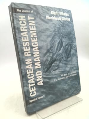 Image du vendeur pour Journal of Cetacean Research and Management - Right Whales: Worldwide Status (Special Issue 2) mis en vente par ThriftBooksVintage