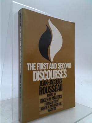 Image du vendeur pour The First and Second Discourses: By Jean-Jacques Rousseau mis en vente par ThriftBooksVintage